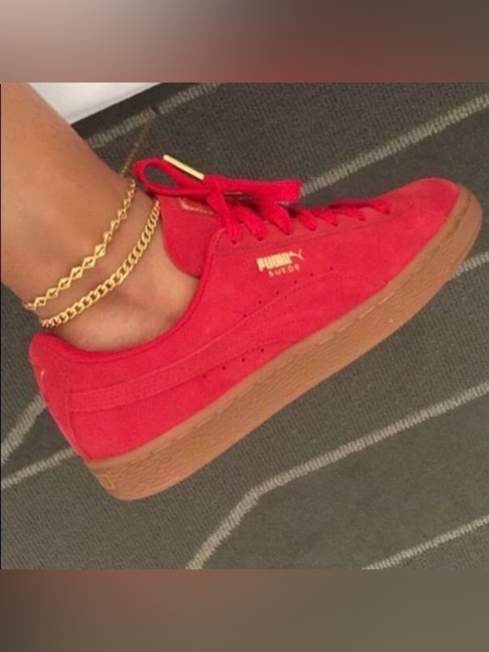 PUMA Suede Classic Sneakers “Vibrant Red”